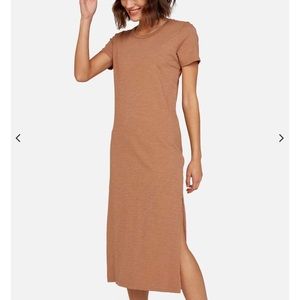 MATE the Label Tan Midi Dress